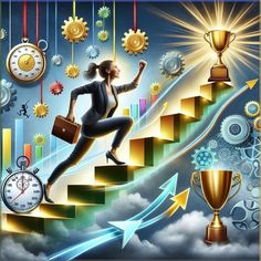 A content strategist intensely writing and editing detailed text on a screen, surrounded by keyword clouds and quality score indicators (E-E-A-T represented visually).